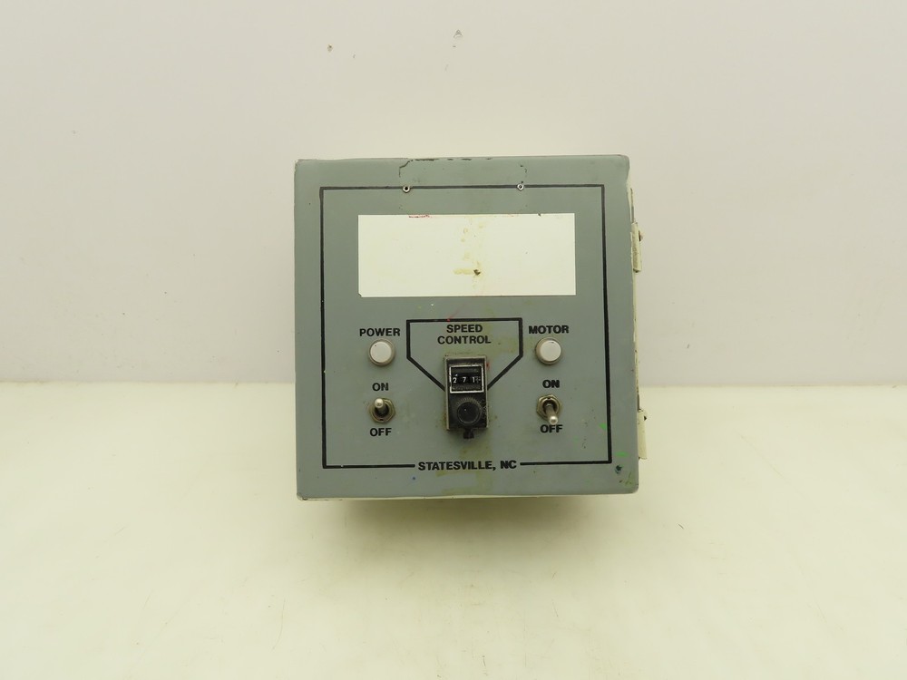 Extron 180-11B Solid State DC Motor Variable Speed 90VDC 1/8HP Control Panel