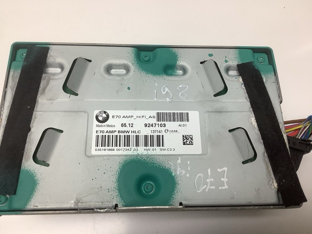BMW E70 X5 Audio Amplifier 9247103
