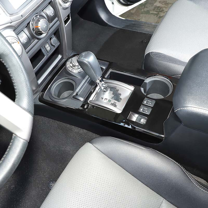 Car Center Console Gear Shift Box Panel Decoration Cover Trim For 4Runner 2010+