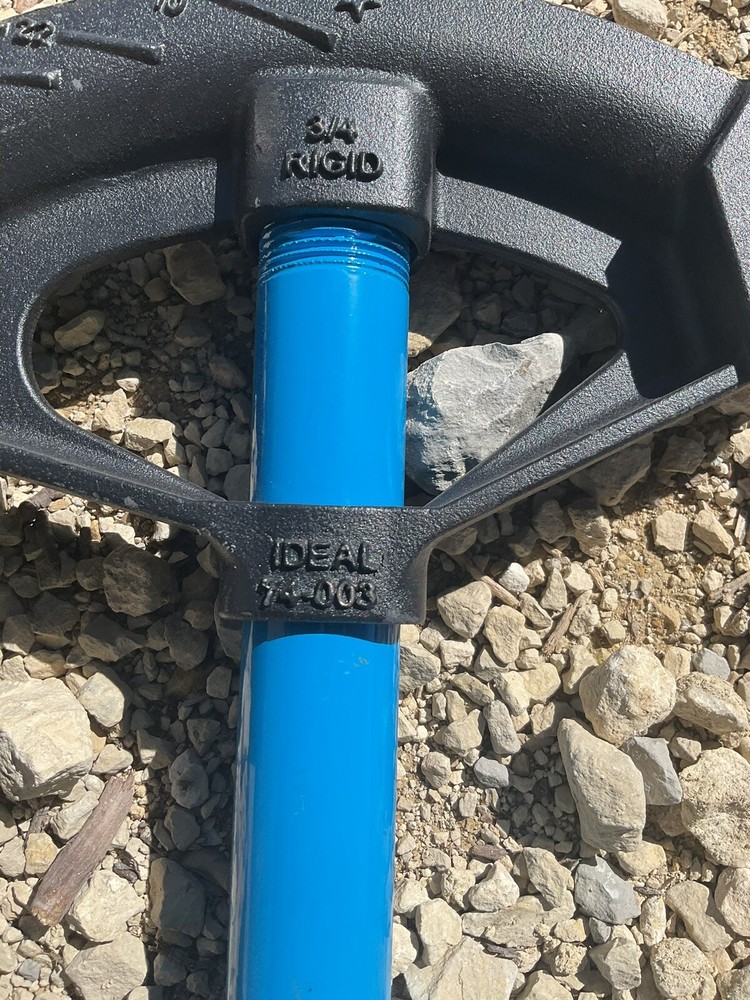 Ideal Ductile Iron Bender Head with Handle (74-003)