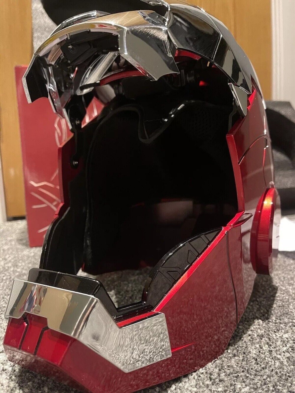 Autoking Iron Man Helmet MK5 1/1 Voice-controlled Mask Transform CosplayProp NEW