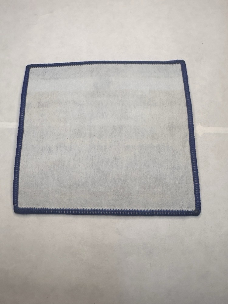 P.O.D., SATELLITE, BLUE BORDER, 4X4 INCHES, WOVEN PATCH