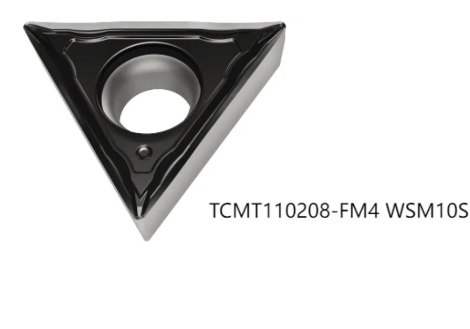 10 PCS  ORIGINAL  INSERTS        TCMT110208-FM4 WSM10S