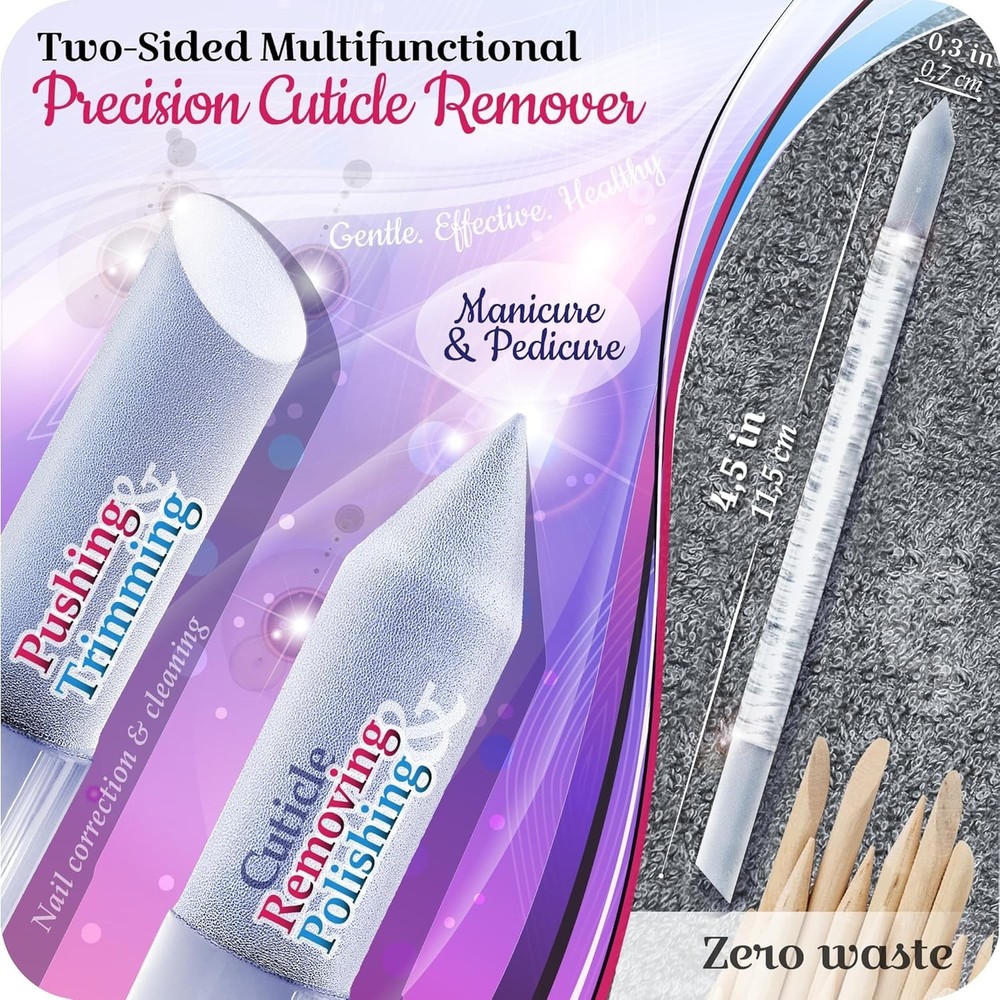 Professional Czech Glass Nail File Set