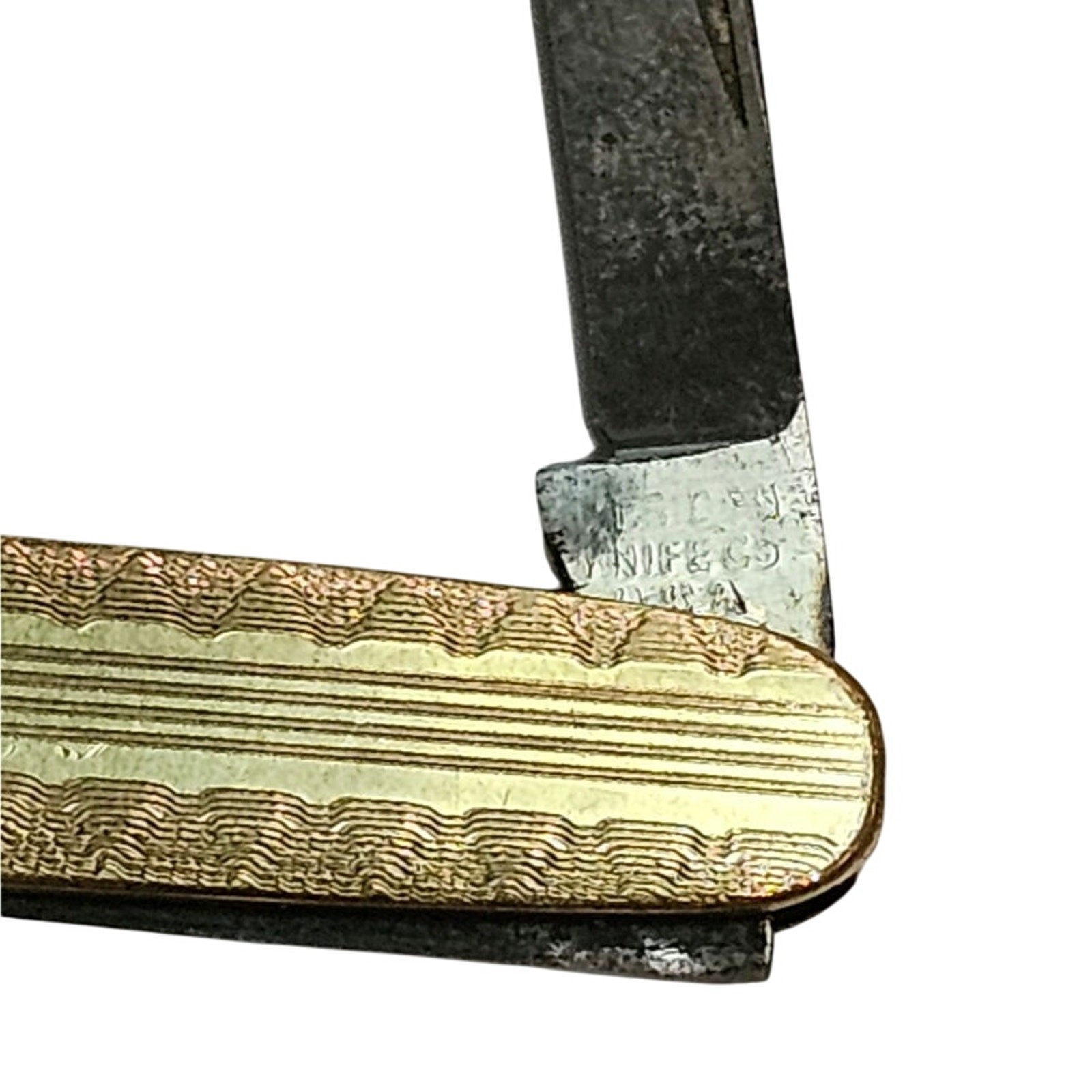 Antique Meriden Knife Co. Gold Filled Pocket Watch Fob - USA Made