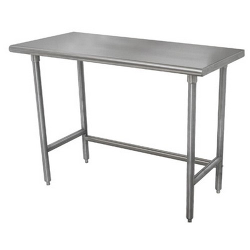Advance Tabco 48 in x 24 in Stainless Steel Work Table w/ Open Base