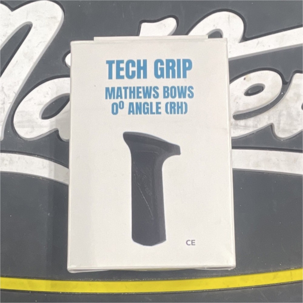 Mathews Tech Grip 0° Angle Right Hand Black for Compound Bow