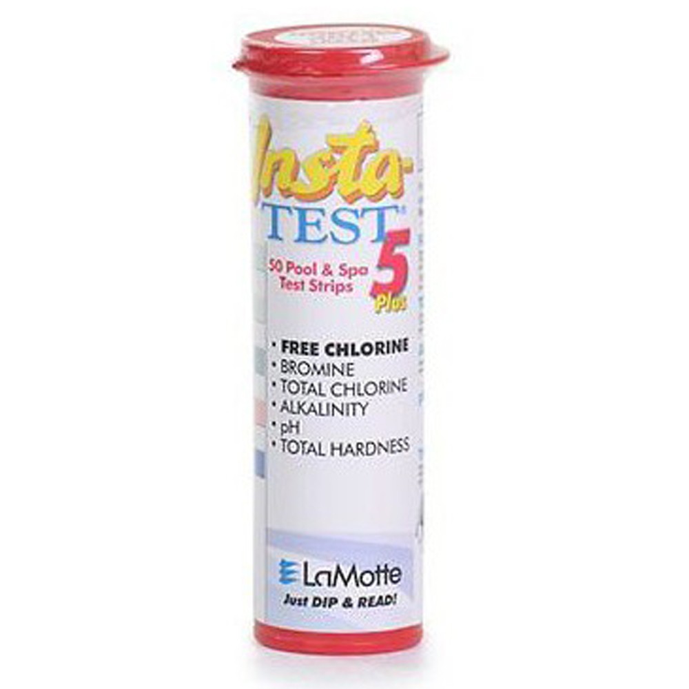 Lamotte 2977-BC-12 50 Strips Per Bottle Insta Test 5 Plus