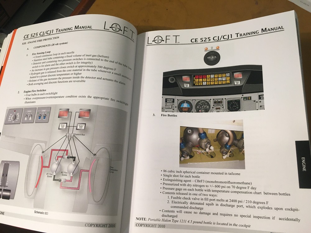 Citation CE-525, CJ & CJ1 Pilot Training Manual