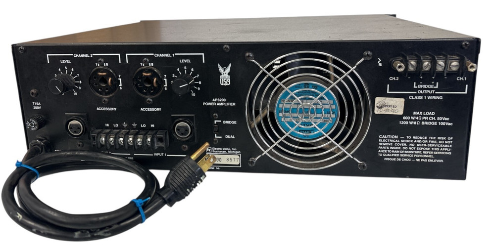 Electro Voice AP3200 2-Channel Power Amplifier