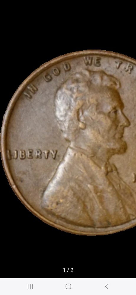1952 D Wheat Penny Unique Error