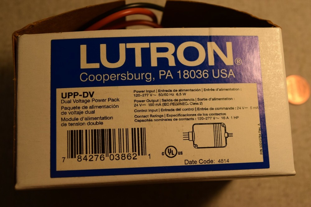 Lutron UPP-DV Dual Voltage Power Pack