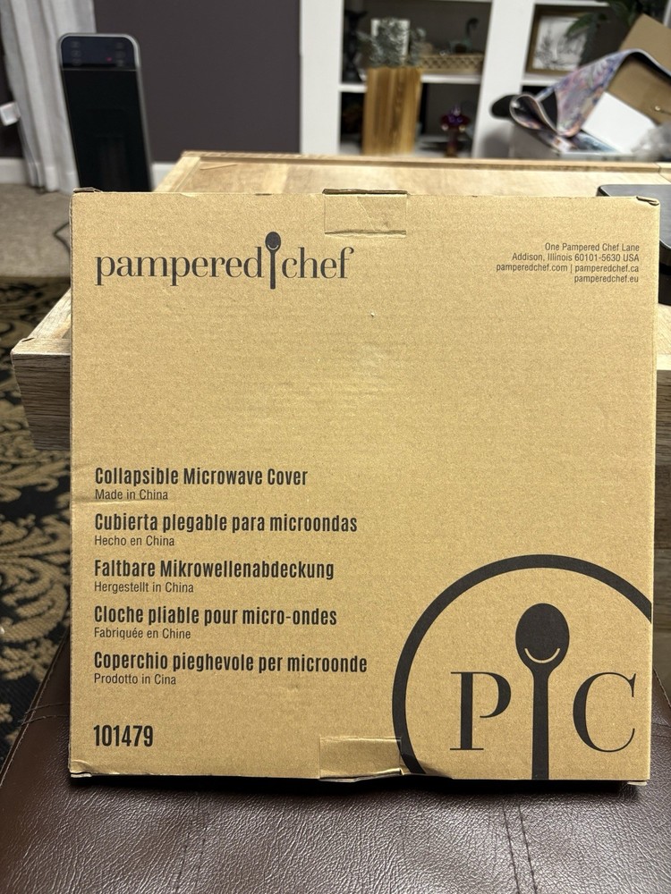 Pampered Chef Collapsible Microwave Cover # 101479 NIB