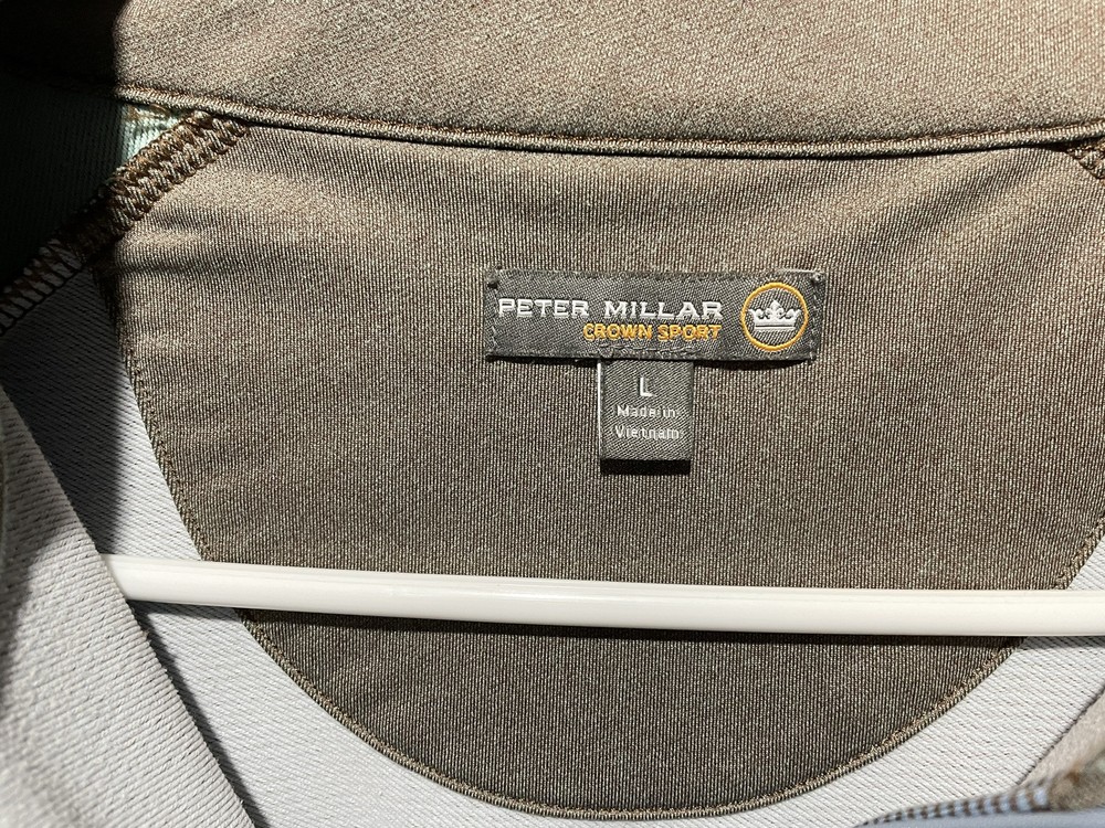Peter Millar Quarter Zip Pullover Size Large