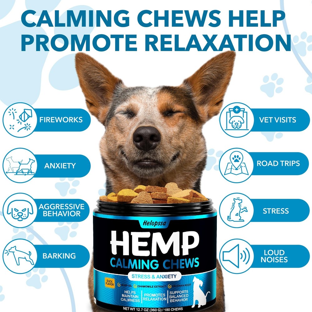 Hemp Calming Chews for LargeDogs ( Value Pack) (360Ct),