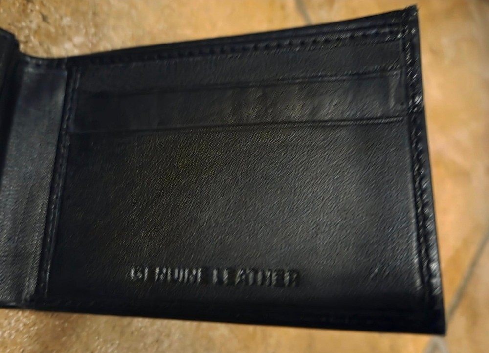 Fire Wallet Genuine Leather by Trickmaster Professional Magic Mentalism Trick