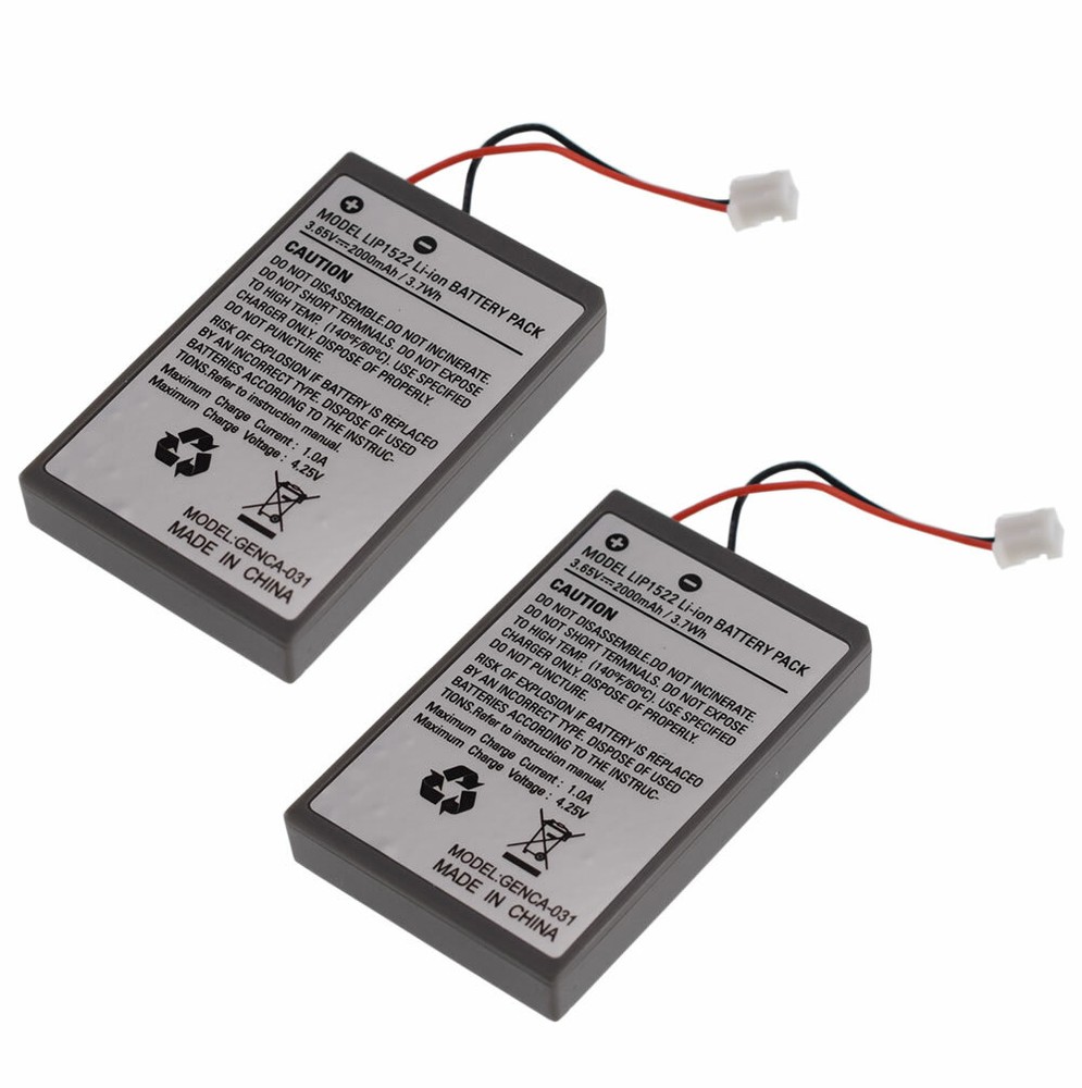 New Rechargeable Battery For PS4 Controller 2000mAh Replacement & Charging Cable