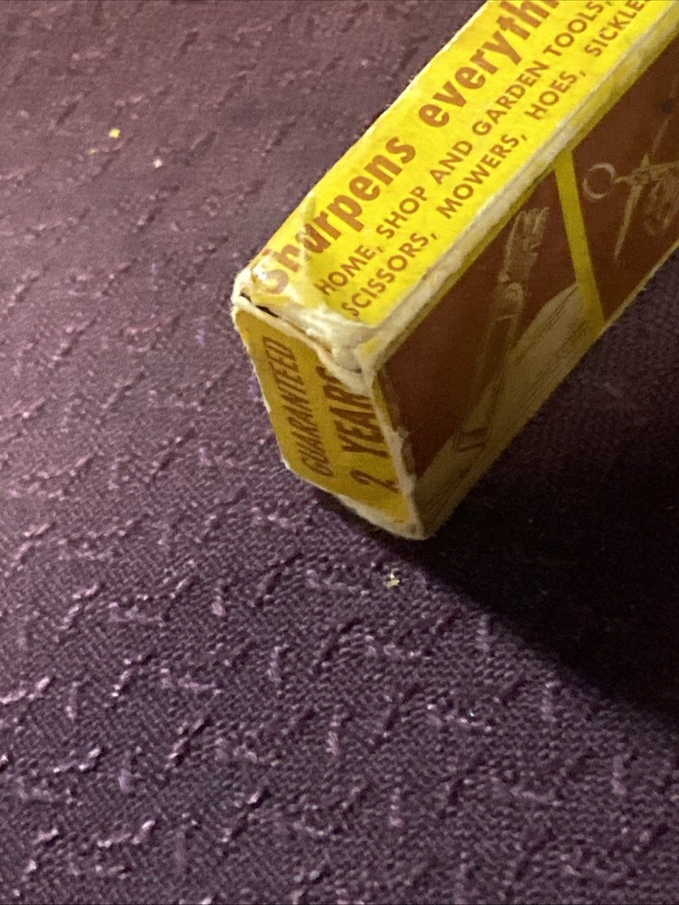 Vintage Selectool Master Sharpener Box And Instructions