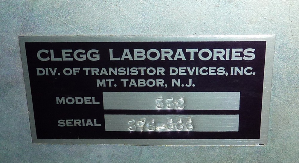 Clegg Labs Interceptor Receiver & Zeus Transmitter 6m & 2m w/Power Supply NICE!