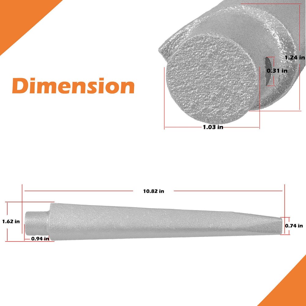 Blacksmith Hammer Eye Drift Axe Eye Drift Tool Mandrel Blacksmith Drift Tool