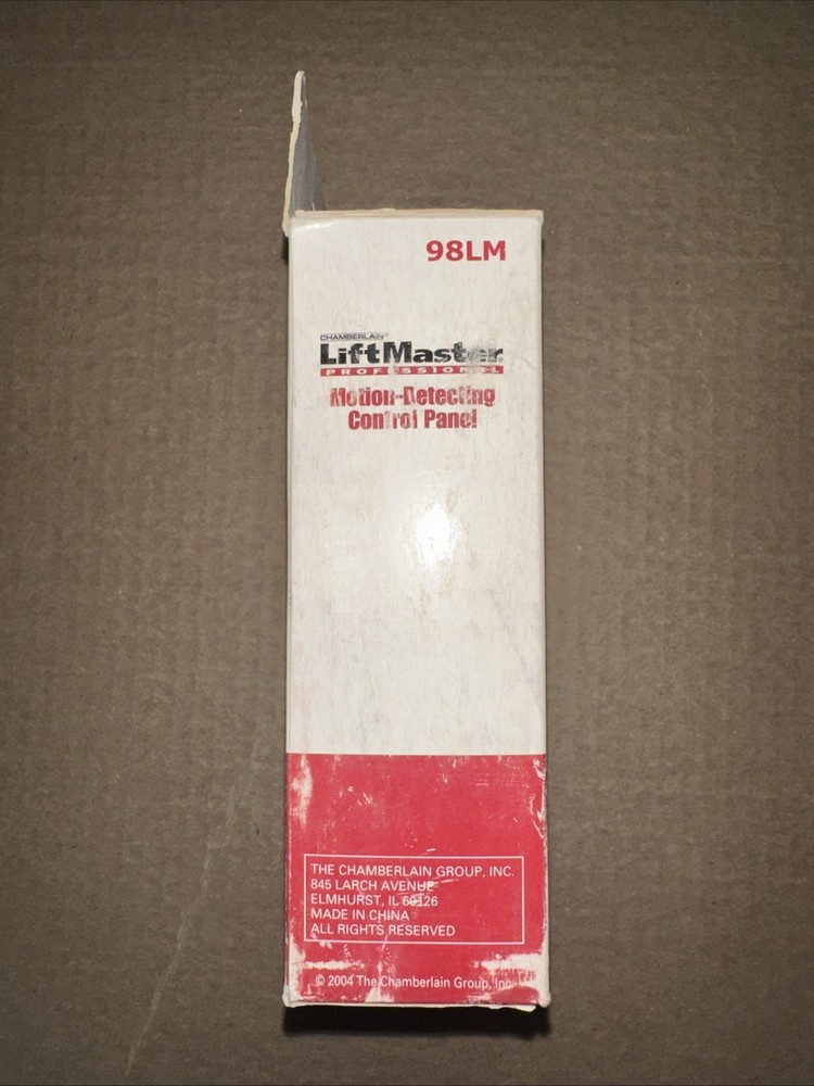 Liftmaster 98LM Security+ Garage Door Wall Button with Motion Sensor