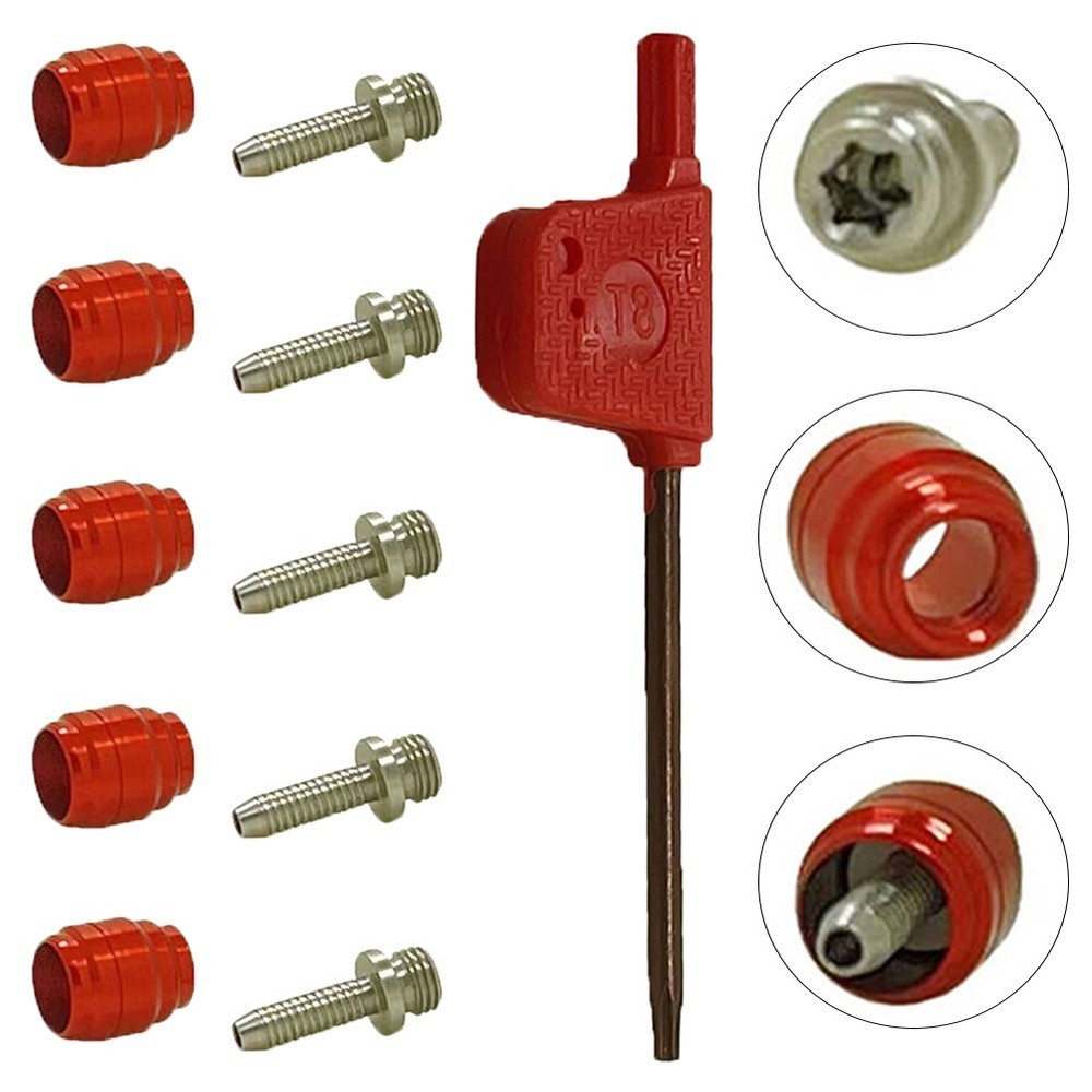 Secure Installation Brake Oil Needle Olive Head Set for Precise Braking