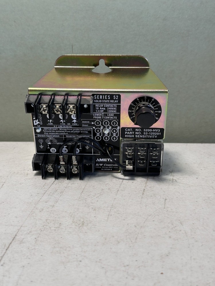 AMETEK 5200-HV3 52-120201 SOLID STATE CONTROL RELAY