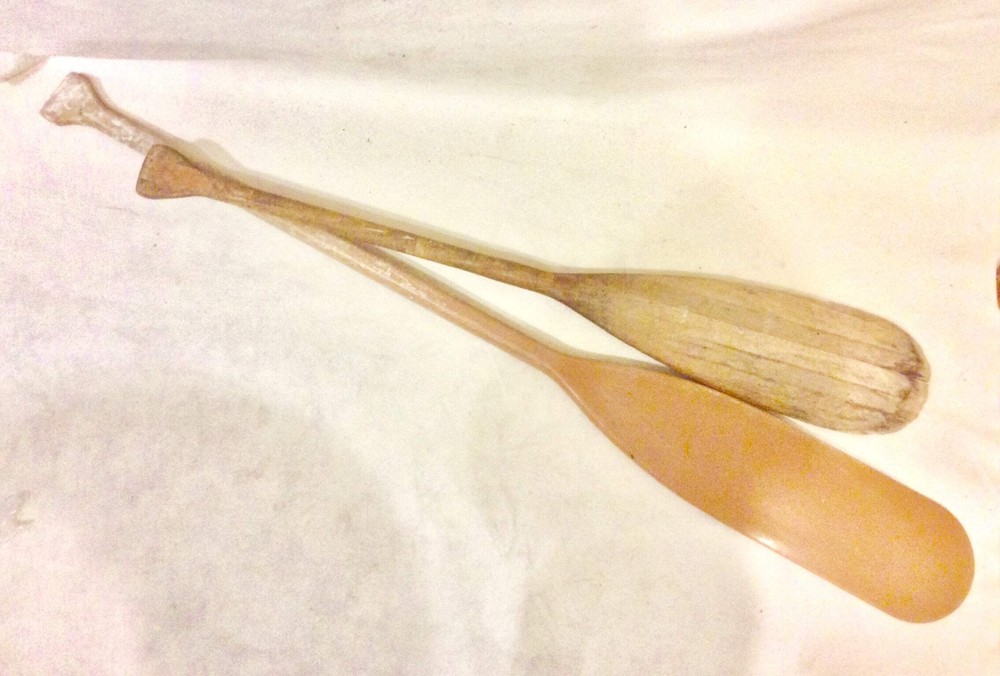 Paddle, various vintage