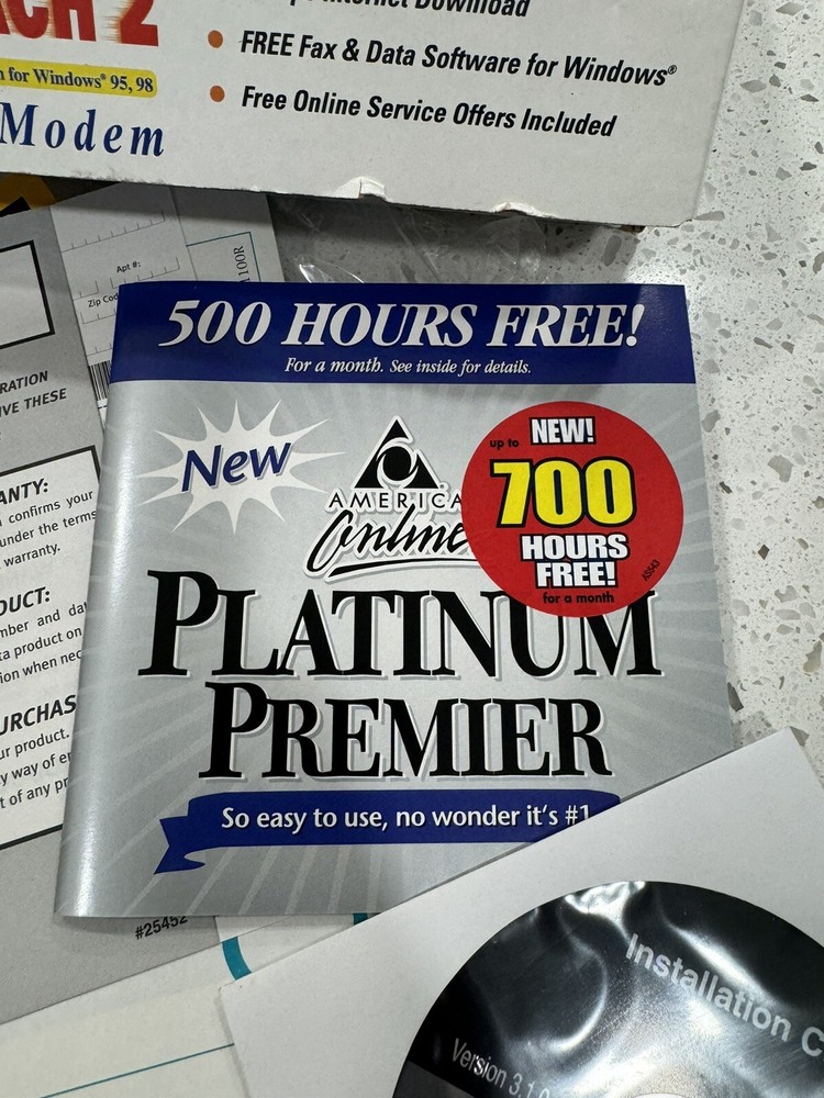 56K MACH 2 INTERNAL DATA/FAX MODEM PCI VERSION FOR WINDOWS 95, 98