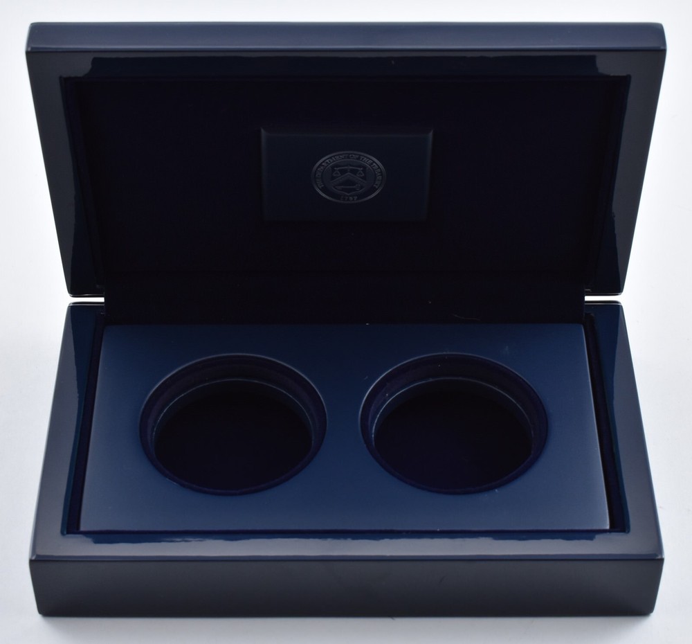 2012 American Eagle SF Two Coin Silver Proof Set Empty Box w/ COA