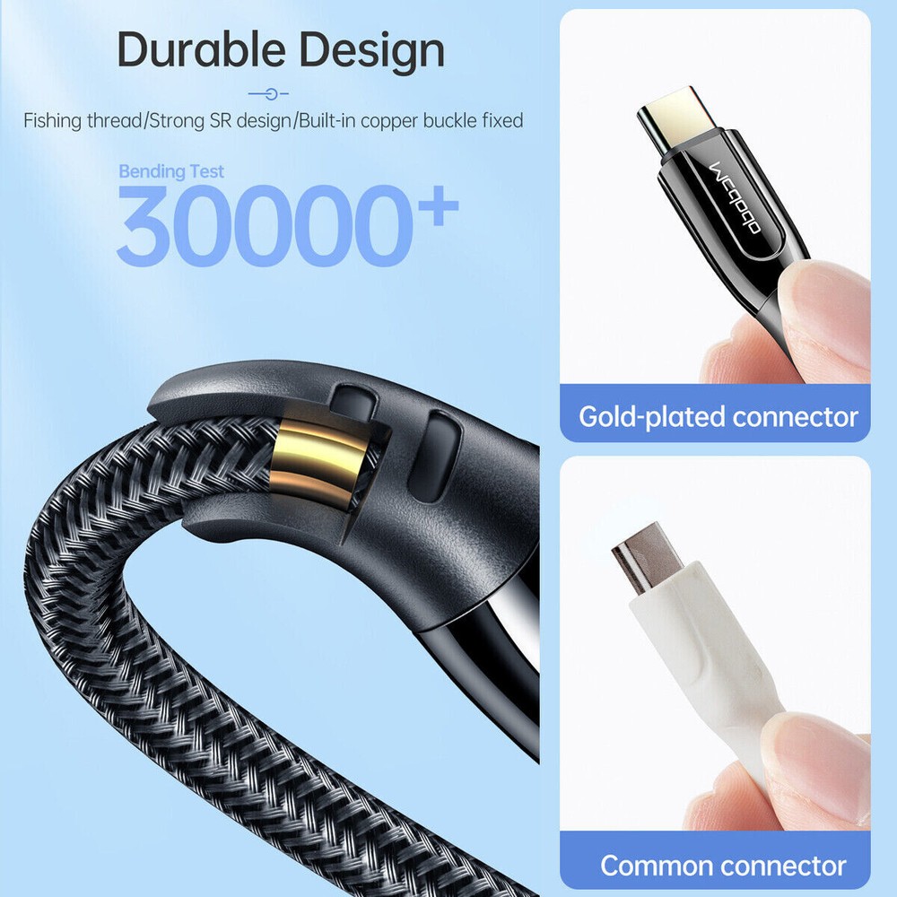 PD 100W 5A Mcdodo Type-C to Type C Fast Charging Data Sync Charger Cord
