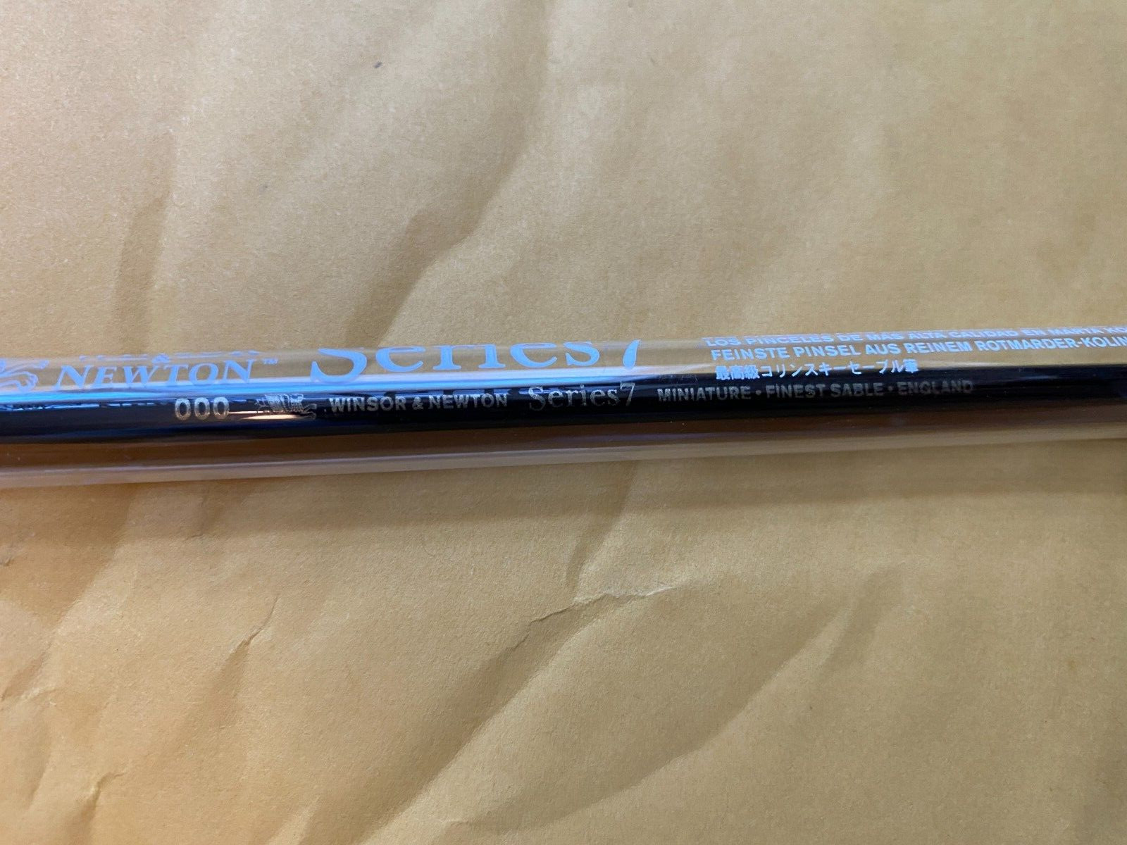 Winsor & Newton Series 7 Kolinsky Sable Miniature Round Paint Brush Size 000