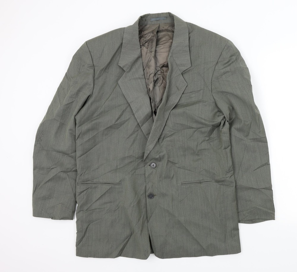 NEXT Mens Brown Wool Blend Blazer Size L