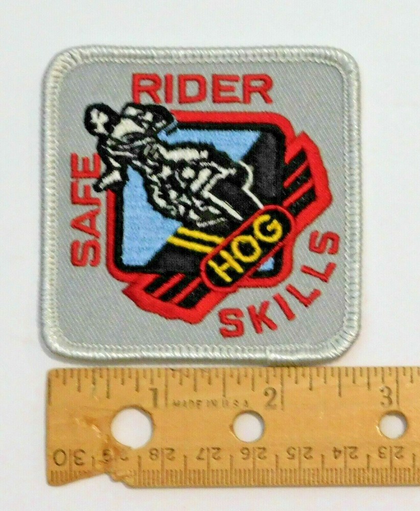 Harley Davidson HOG Safe Rider Skills Patch