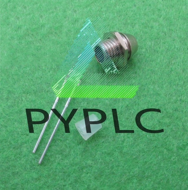 20PCS 3mm Clip Chrome Metal Bezel LED Holders Mounts M