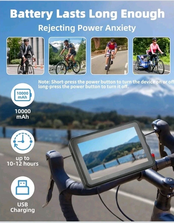 Fitense Bicycle Rearview Camera System NEW