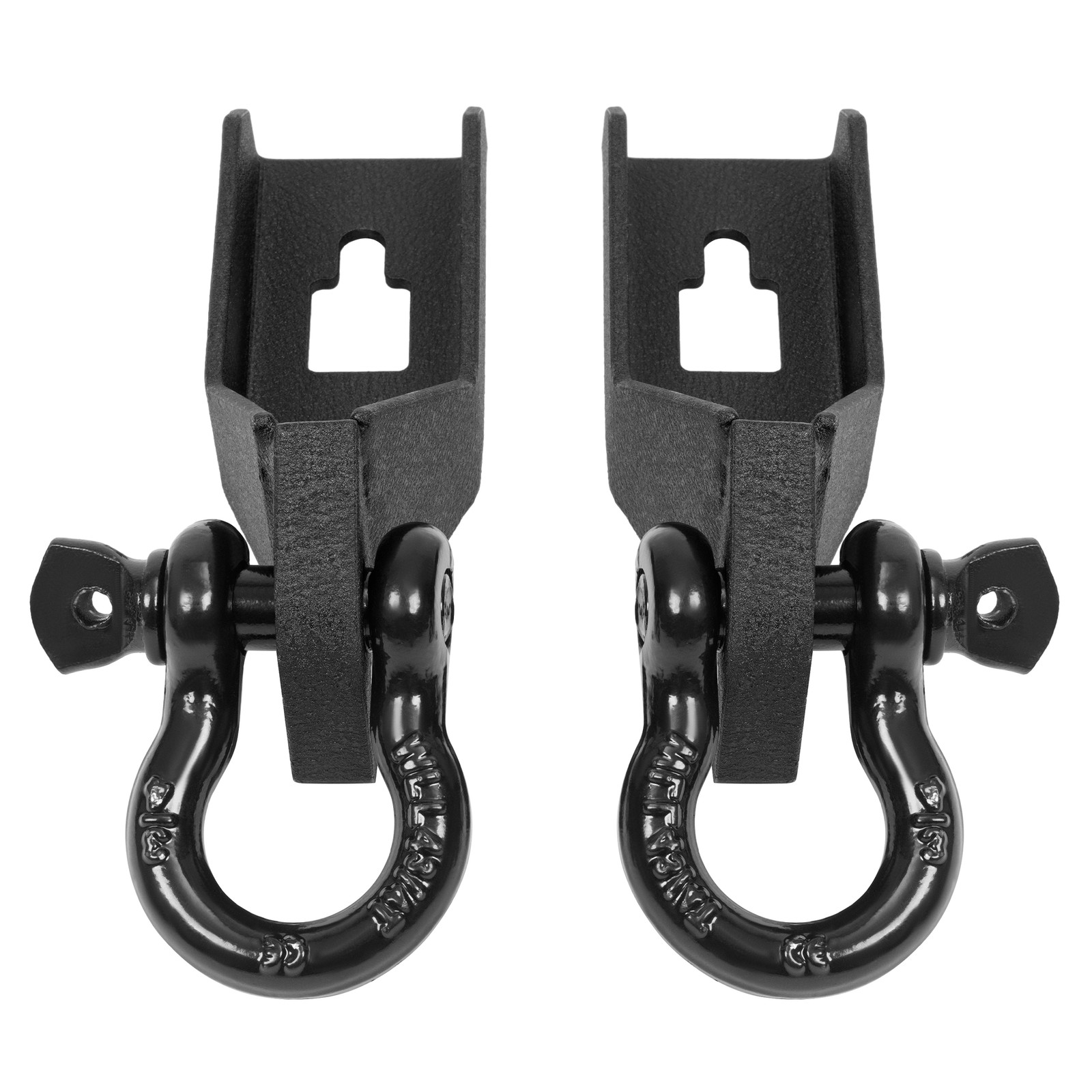 Front Tow Hook Bracket Replacement Shackle Mount Kit For Ford F150 F-150 2009-23