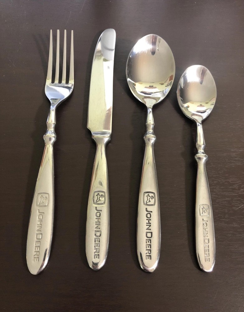 JOHN DEERE - ENGRAVED - Stainless Flatware Silverware YOUR CHOICE - GIBSON