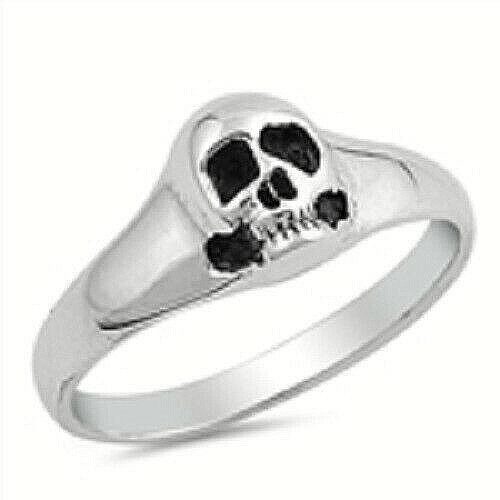 Sterling Silver Skull Ring - Free Gift Packaging