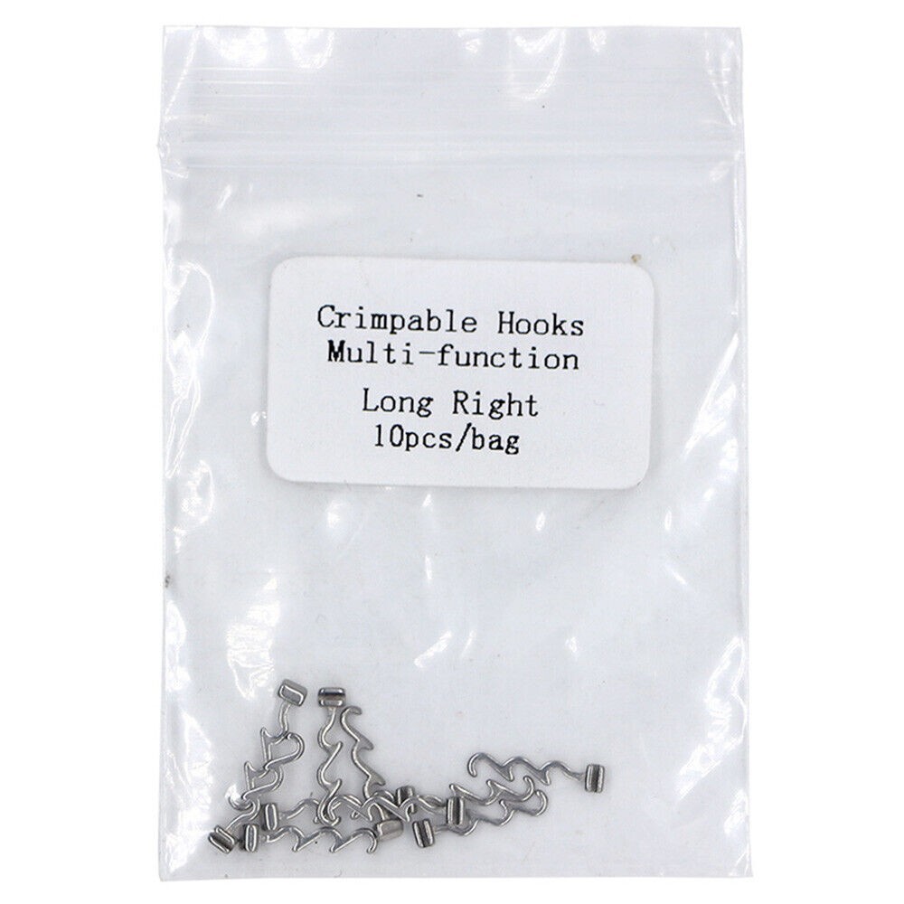 Dental Orthodontic Lingual Buttons Mesh Base Round/Rectangular Button Chains