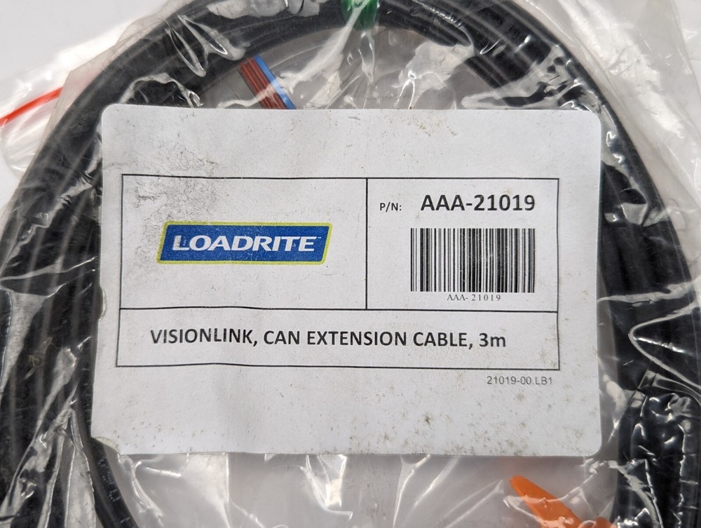 Loadrite AAA-21019 Visionlink, Can Extension Cable. 3M *NEW*