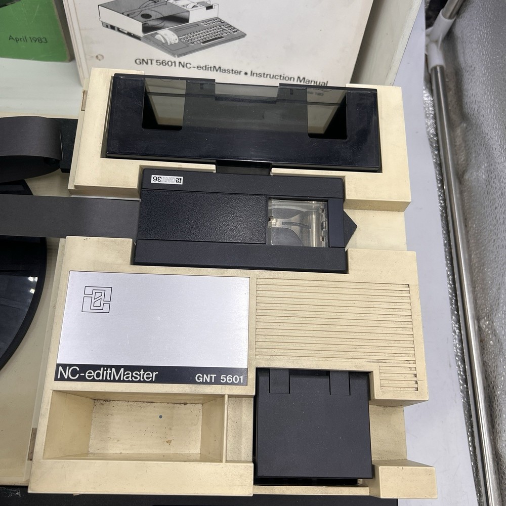 Vtg NC-Editmaster GNT 5601 Video Editing Controller Broadcast Tape Editor Unit