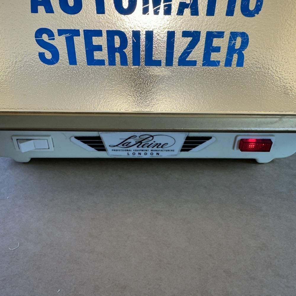 Lamp From Converted Barbers Automatic Sterilizer