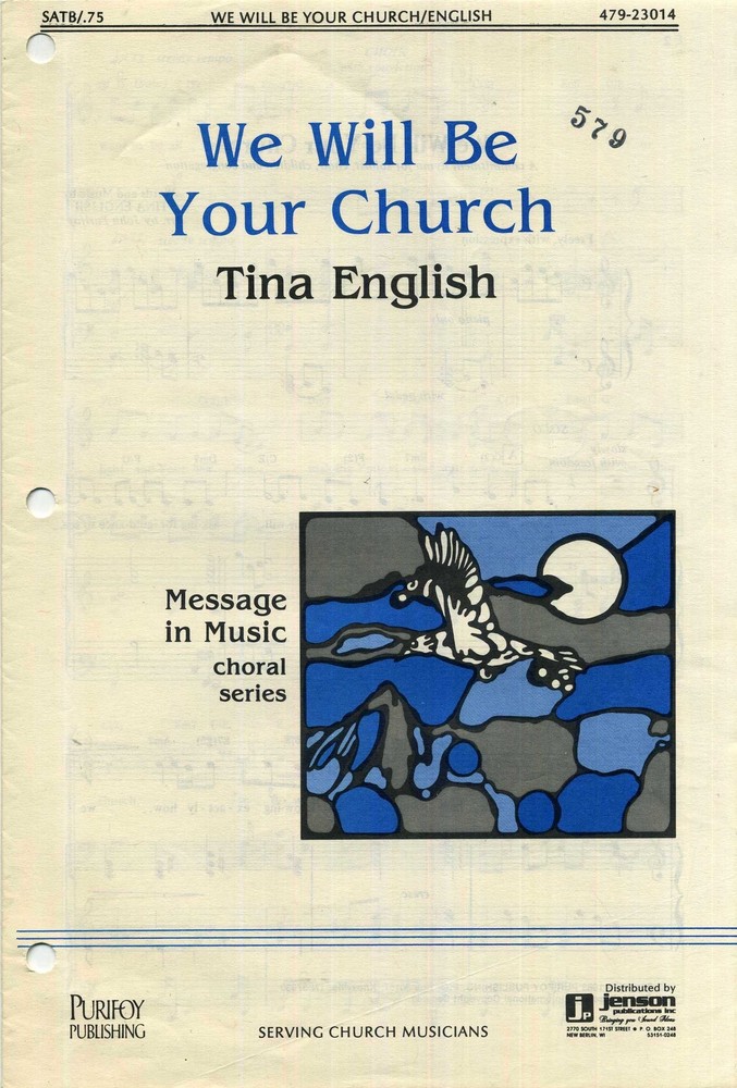 We Will Be Your Church [SATB]