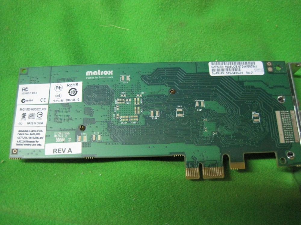 SUN 375-3433-01 PCI-E graphics card AA936