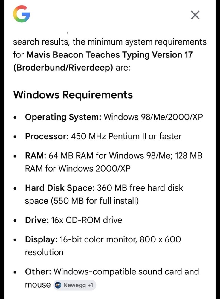 Mavis Beacon Microsoft Windows Typing Course CD