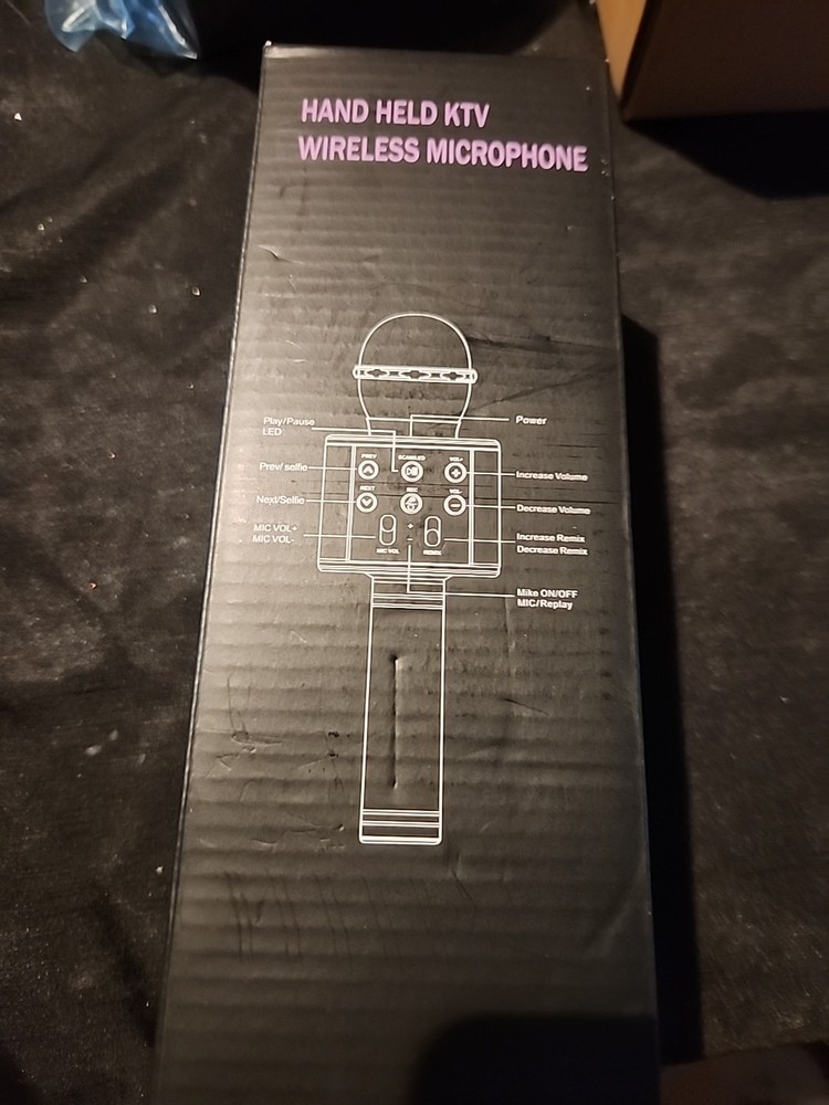 Handheld KTV Wireless Microphone USB Devices Mdl CT007