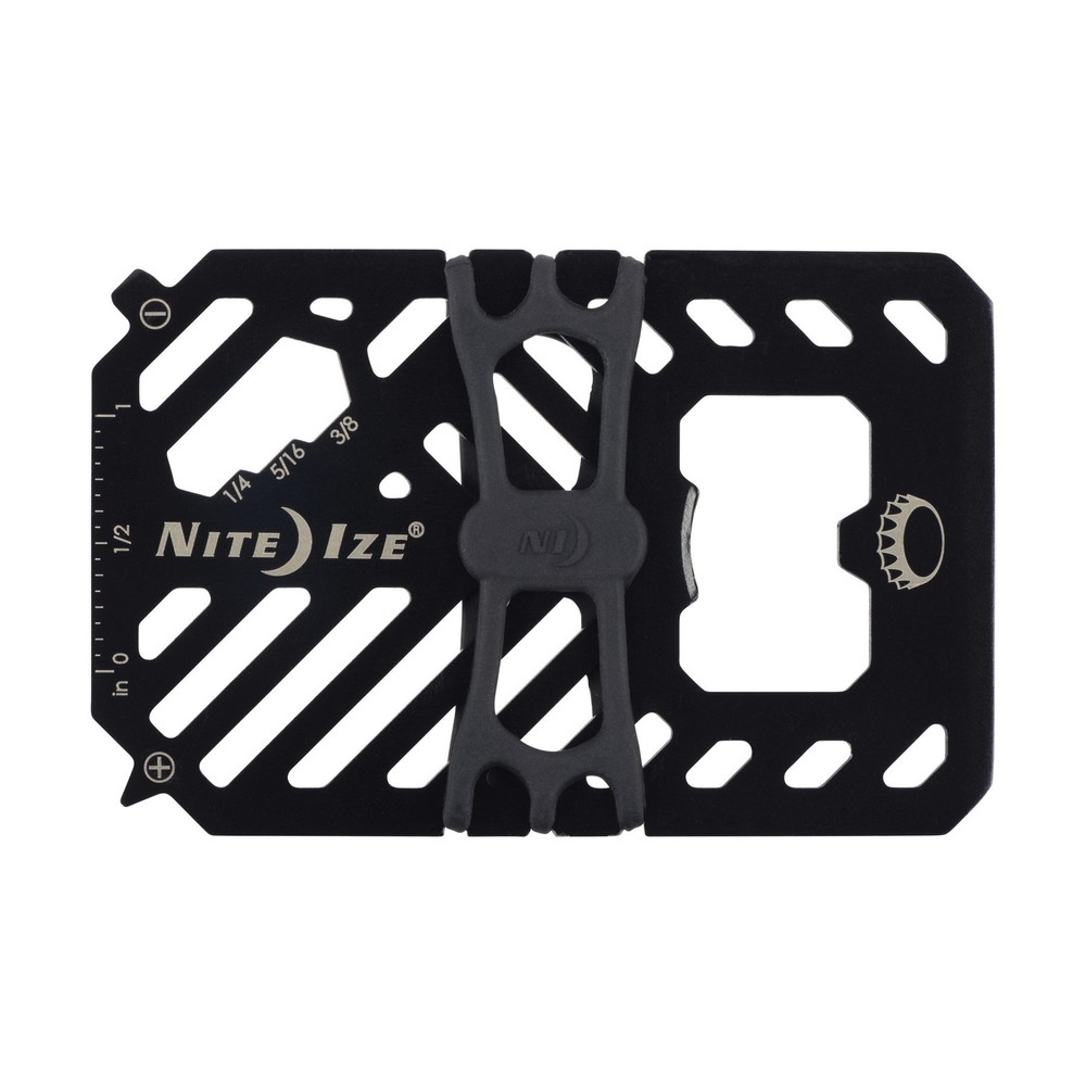 Nite Ize Financial Tool 7-in-1 Multi Tool Wallet - Black (3-Pack)