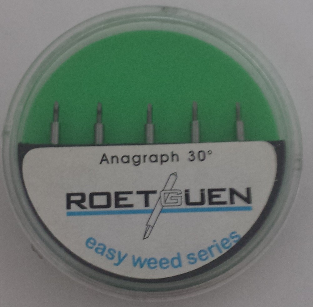 Original Roetguen Anagraph 30° Vinyl Cutter Plotter Blades