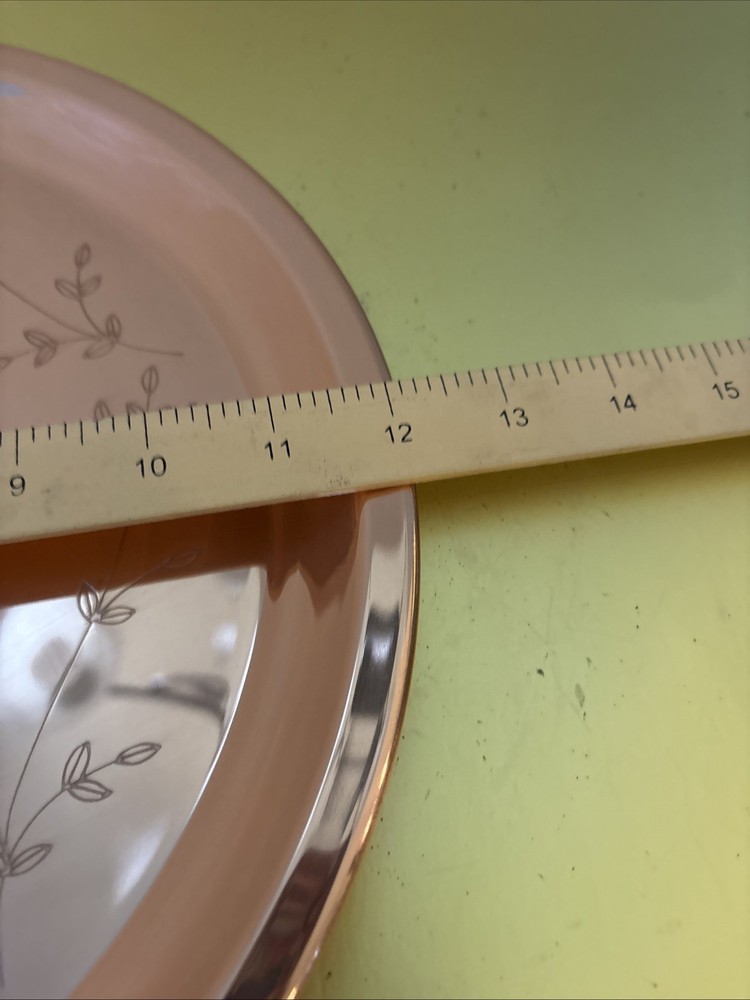 Etched Copper Serving Tray-VTG (tc)